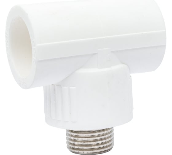 Изображение товара Тройник СТМ PP-R комбинированный, наружная резьба DN 25х1/2 ПЛАСТ CPTM2512