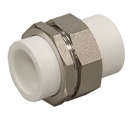 Изображение товара Комбинированная муфта СТМ ПЛАСТ PP-R ремонтная, DN 32х1" CPSR3201