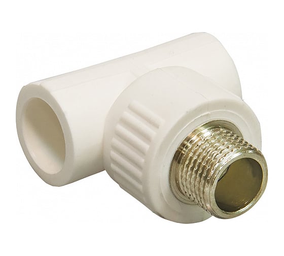 Изображение товара Тройник СТМ PP-R комбинированный, наружная резьба DN 32х1 ПЛАСТ CPTM3201