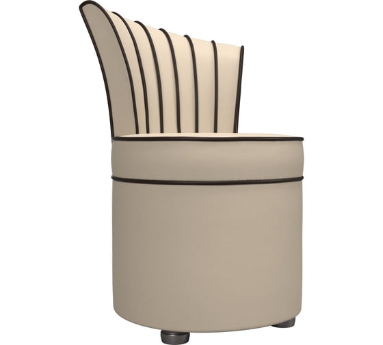 Изображение товара Пуф Лига диванов Ирис экокожа бежевый 29292