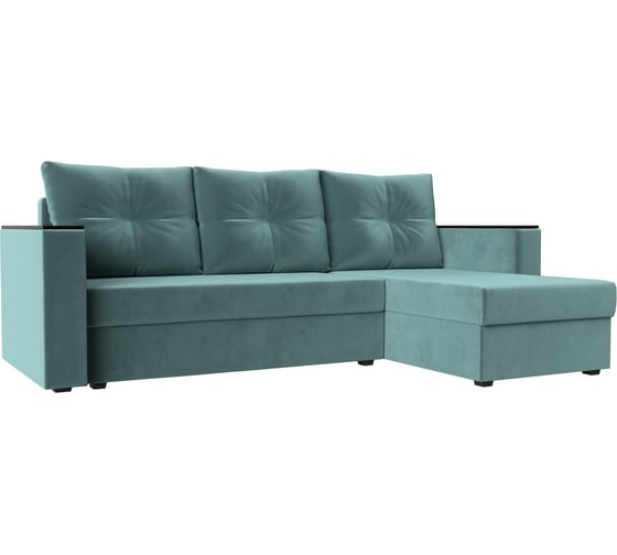 Изображение товара Диван угловой Лига диванов Атланта б/с правый угол 117034