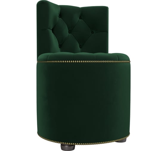 Изображение товара Пуф Лига диванов Саваж велюр зеленый 109385