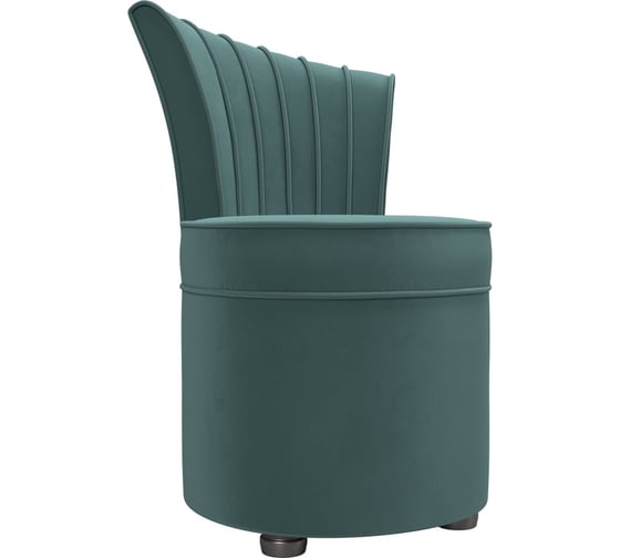 Изображение товара Пуф Лига диванов Ирис велюр бирюзовый 109401