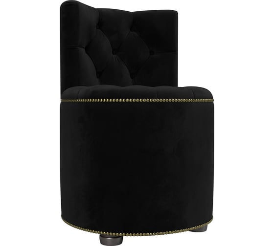 Изображение товара Пуф Лига диванов Саваж велюр черный 109388