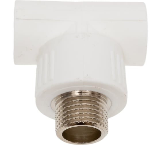 Изображение товара Тройник СТМ PP-R комбинированный, наружная резьба DN 20х1/2 ПЛАСТ CPTM2012