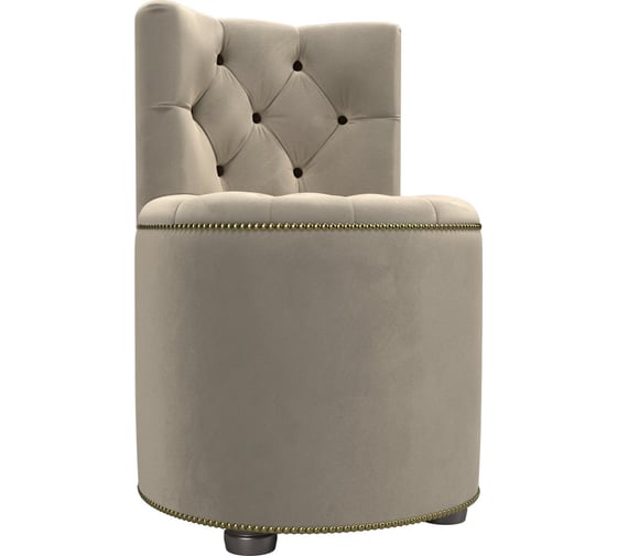 Изображение товара Пуф Лига диванов Саваж микровельвет бежевый 29296