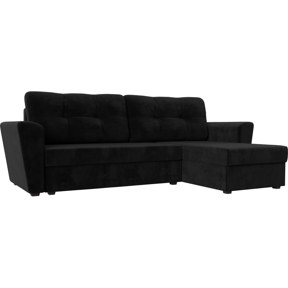 Изображение товара Угловой диван Амстердам Лайт с правым углом и механизмом еврокнижка