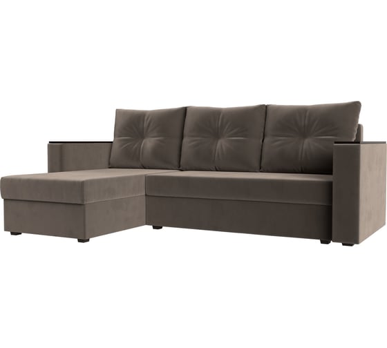 Изображение товара Диван угловой Лига диванов Атланта б/с левый угол 117037L