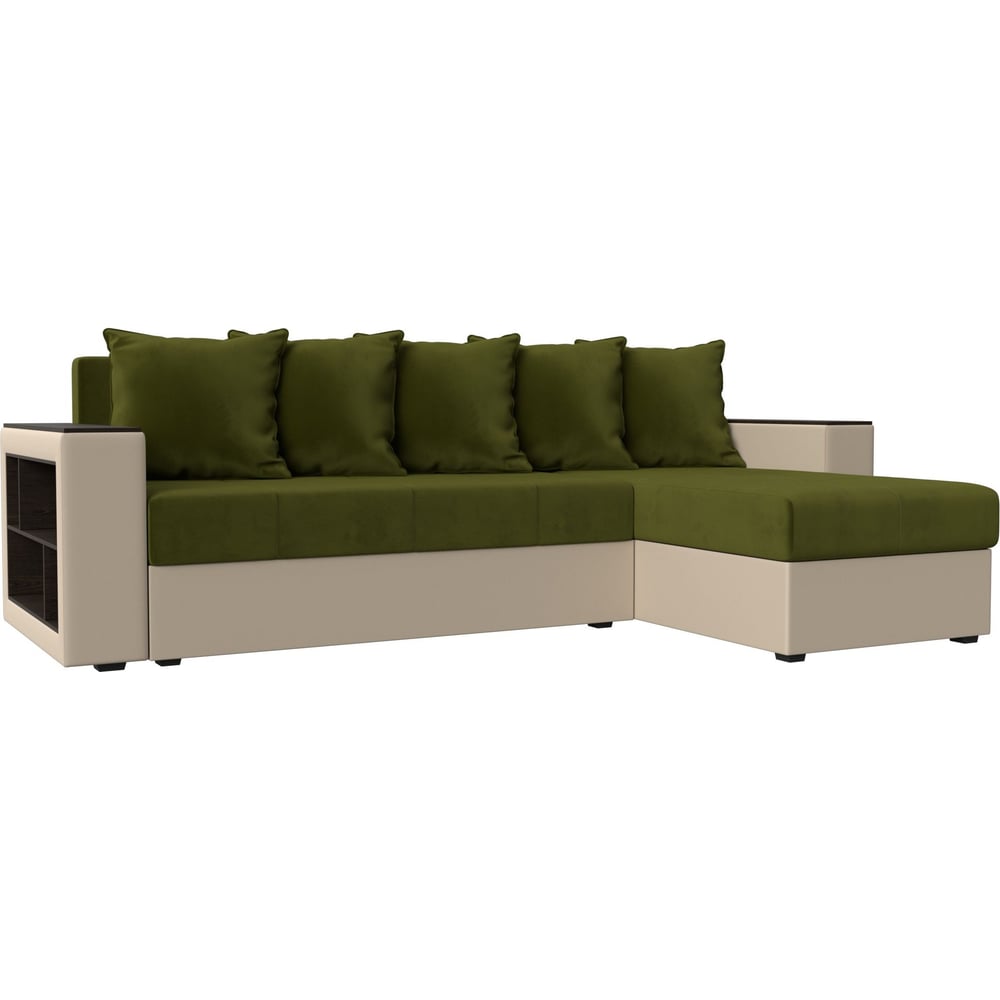Изображение товара Угловой диван Лига диванов Дубай Лайт с трансформером и ящиком для белья