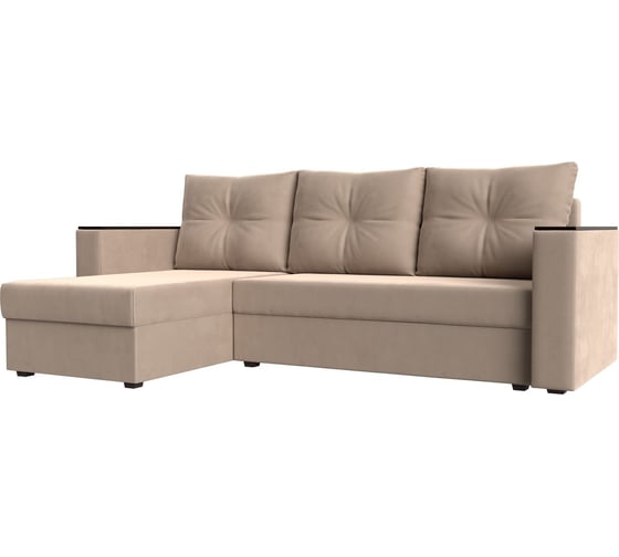 Изображение товара Диван угловой Лига диванов Атланта б/с левый угол 117033L