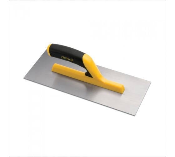 Изображение товара Гладилка DEKOR прямая, 120х350 мм пластиковая ручка 093