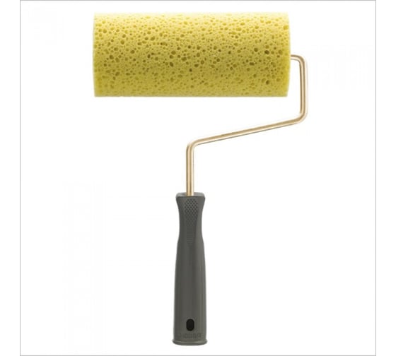 Изображение товара Декоративный губчатый валик DEKOR 200 мм коралловый с ручкой 1116