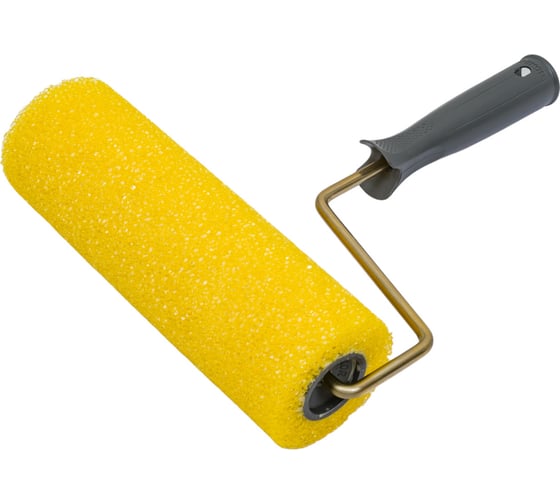 Изображение товара Декоративный губчатый валик DEKOR 250 мм кристаллизованный с ручкой 1122