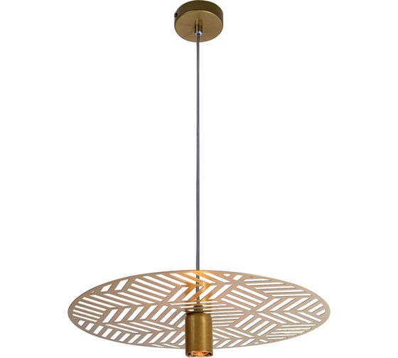 Изображение товара Светильник подвесной ЭЛЕТЕХ Марго 211 золото НСБ 01-60-190 Е27 ИМ 1005405297