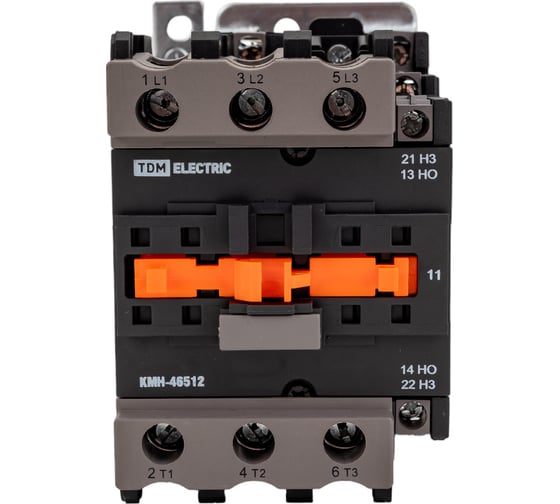 Изображение товара Контактор TDM КМН-46512 65А, 400В/АС3, 1НО1НЗ SQ0708-0027