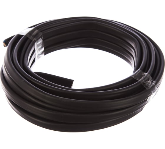 Изображение товара Кабель ЭлПроКабель твердый плоский негорючий малодымный ВВГп-нгА LS 3x2,5 10М ГОСТ 4630017849093