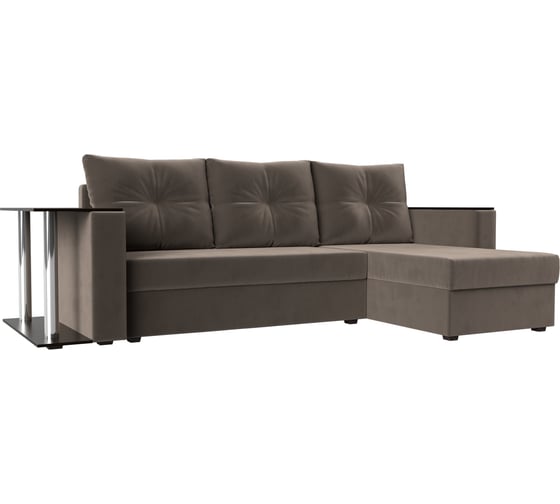 Изображение товара Диван угловой Лига диванов Атланта правый угол 112496