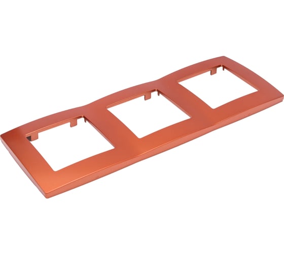 Изображение товара Рамка ЭРА 12500324 на 3 поста, 2, охра Б0019407