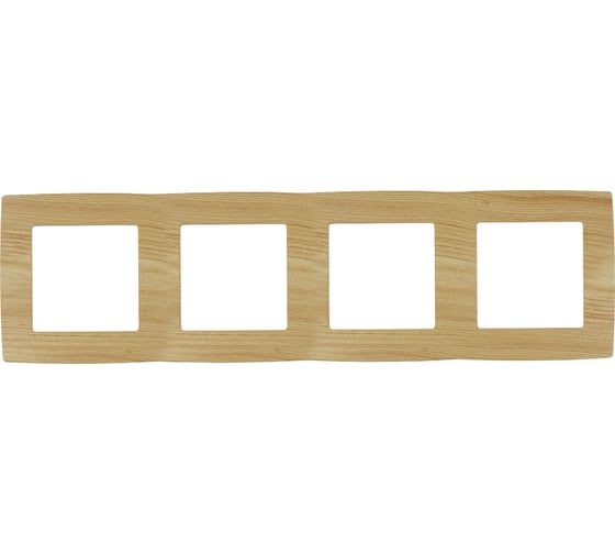 Изображение товара Рамка ЭРА 12500411 на 4 поста, 2, сосна Б0019149