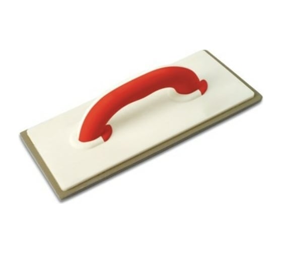 Изображение товара Резиновая терка DEKOR 115х280 мм для швов пластиковая, короткий 190