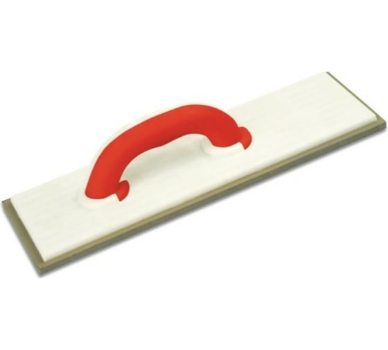 Изображение товара Резиновая терка DEKOR 115х385 мм для швов пластиковая, длинный 192