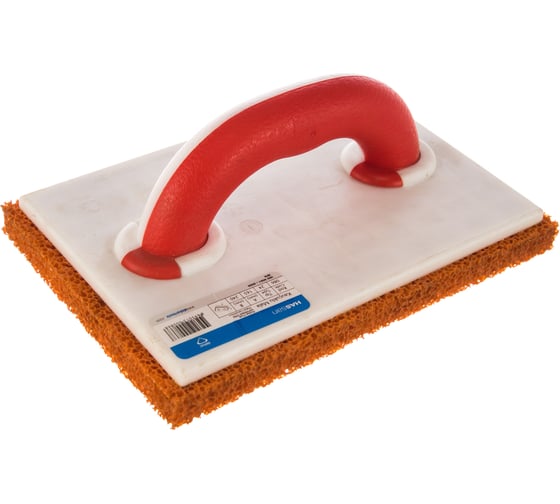 Изображение товара Каучуковая терка DEKOR 165х240 мм крупнопористая 086