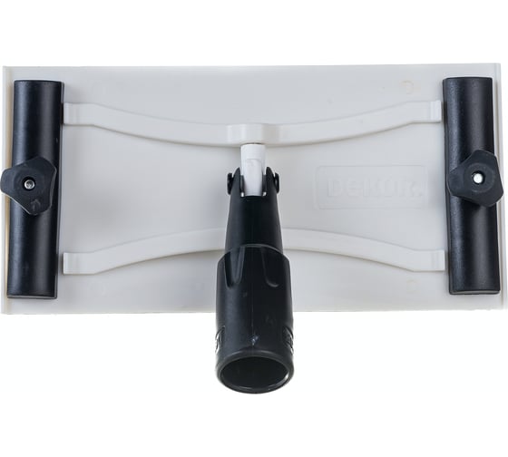 Изображение товара Терка с зажимами DEKOR 230х110 мм с держателем под телескопическую ручку 1507