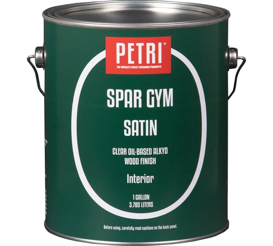 Изображение товара Алкидный лак для спортзалов Petri Spar Gym полуматовый PC23011