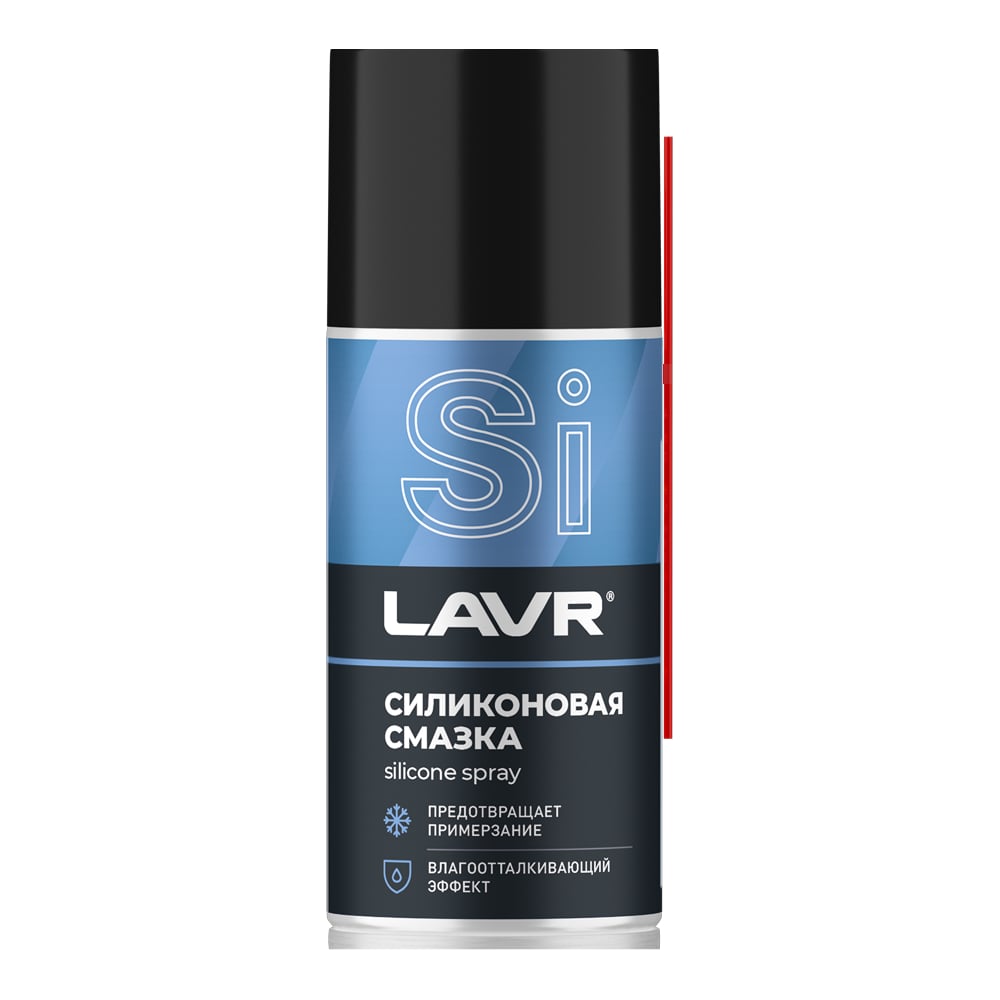 Изображение товара Силиконовая смазка Лавр Ln1541 210 мл аэрозоль полиуретановая 200°C