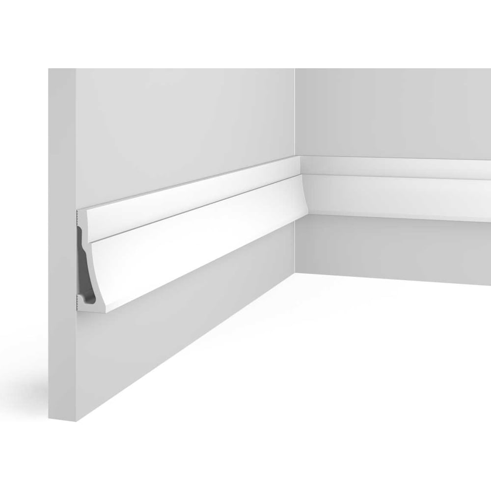 Изображение товара Молдинг Cosca Decor MX050, длина 2000 мм, белый, экополимер