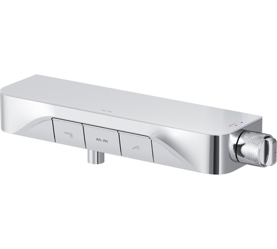 Изображение товара Смеситель для душа AM.PM Func, кнопочный с полкой, с изливом, хром F8F10500