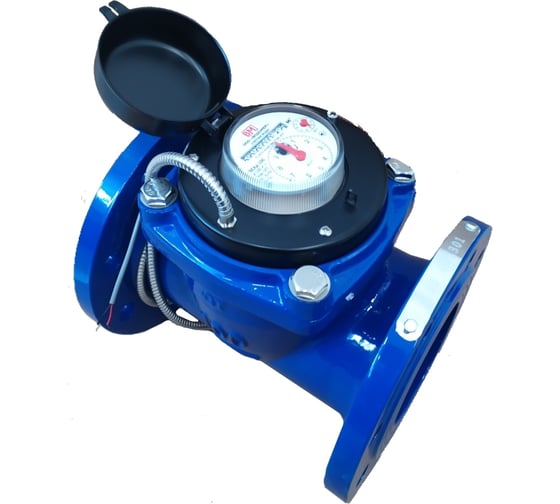 Изображение товара Турбинный счетчик холодной воды ООО "Водомер" ТВСХд-01-50 IP68 импульсный (100л/имп) VM-1061-050-21B-68