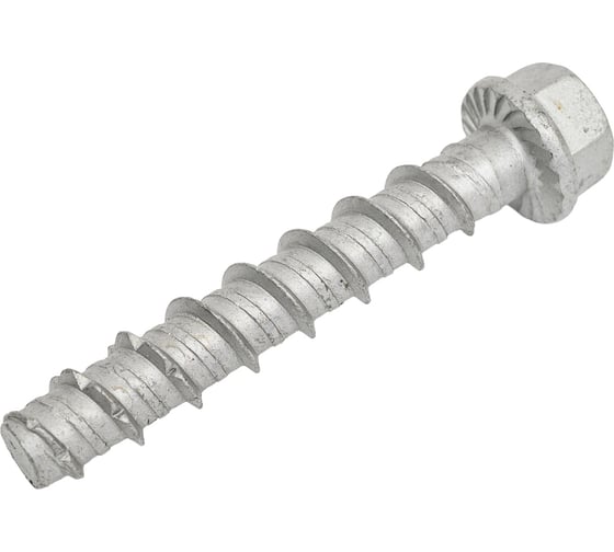 Изображение товара Шуруп по бетону SORMAT SCS HEX 8x60 мм с покрытием Multi Laire (ML) с шестигранной головкой 50 шт 9630351331