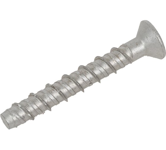 Изображение товара Шуруп по бетону SORMAT SCS CS 6x50 мм с покрытием Multi Laire (ML) с потайной головкой шлиц TORX 100 шт 9630351607