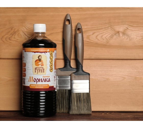 Изображение товара Морилка Мастер Гурий Премиум 712/1 Тиковое дерево 1 л МГ7305
