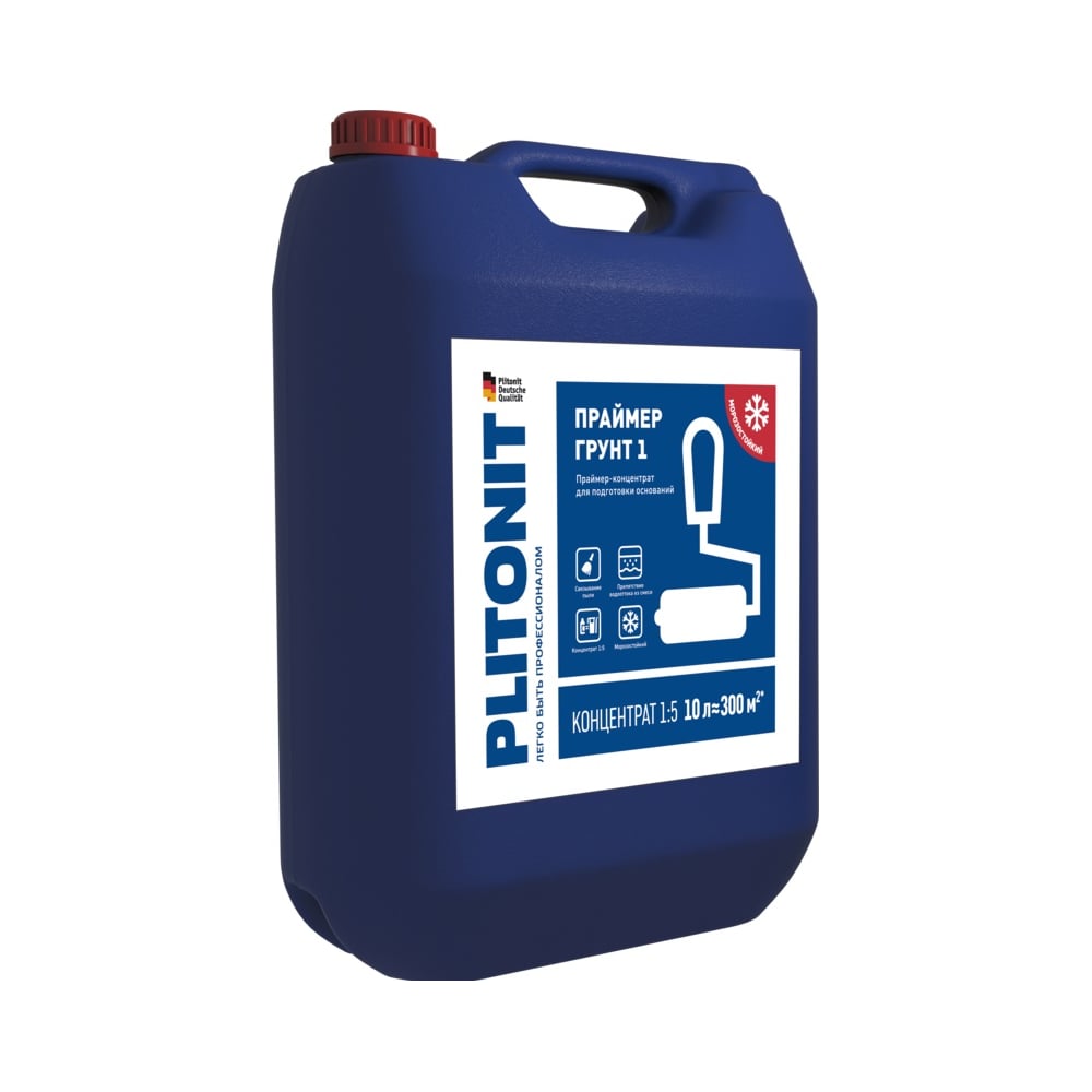 Акрилатный праймер-концентрат для подготовки PLITONIT термокладка plitonit суперкамин 20 кг