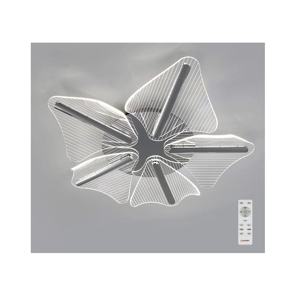 Изображение товара Управляемая светодиодная люстра ESTARES LORELEA 60W с пультом Хром