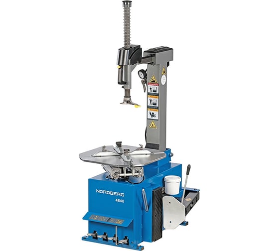Изображение товара Станок шиномонтажный NORDBERG 380V автомат, 2х скоростн 4640(B)