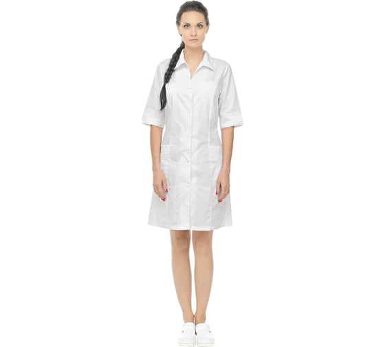 Изображение товара Халат ГК Спецобъединение СНЕЖАНА белый Хал 728/112/158