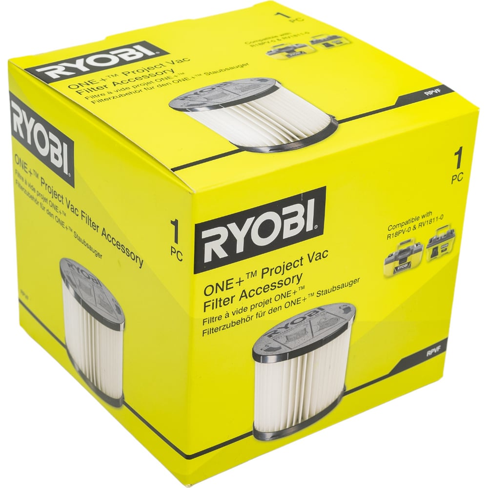 фото Фильтр для пылесоса ryobi