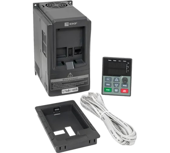 Изображение товара Преобразователь частоты EKF 0,75/1,5кВт 3х400В VECTOR-100 PROxima VT100-0R7-3B