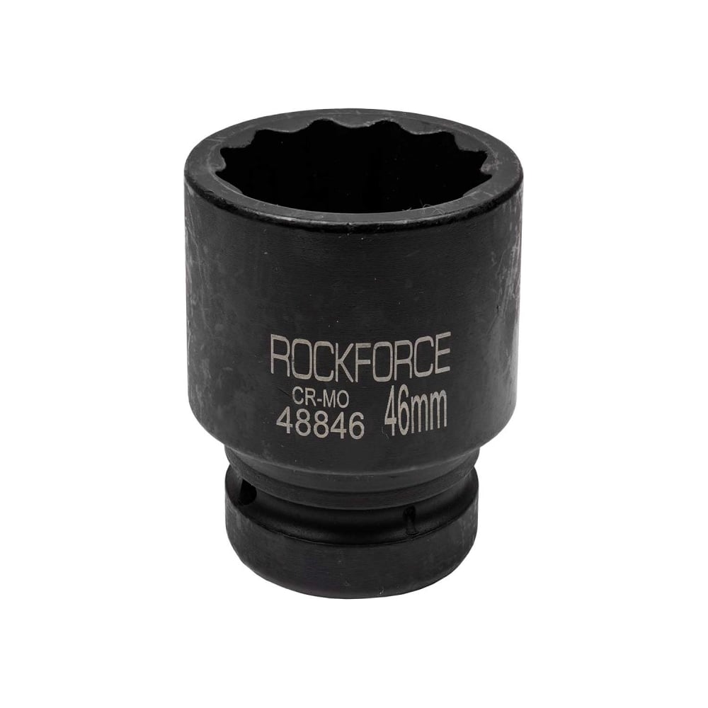 Изображение товара Головка ударная 12-гранная 46 мм 1 дюйм Rockforce RF-48846(57554)