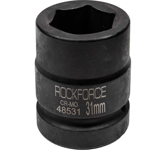 Изображение товара Головка ударная 6-гранная 31 мм, 1"DR Rockforce RF-48531(57541)