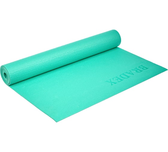 Изображение товара Коврик для йоги и фитнеса BRADEX 173x61x0.3 см, мятный SF 1021