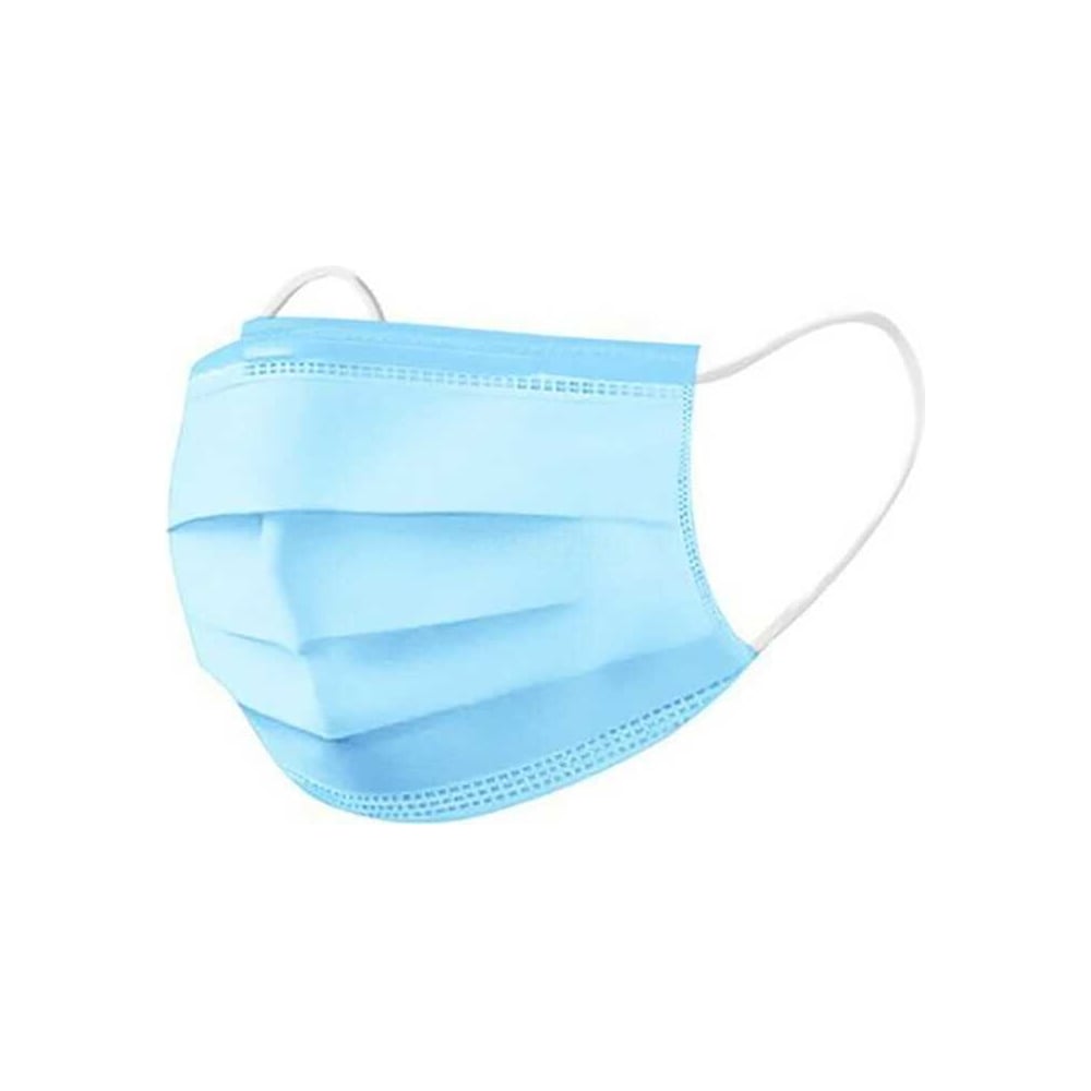 Изображение товара Маска бытовая STARTUL 50 шт. одноразовые голубые фильтрующие