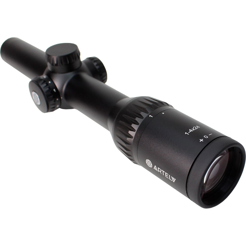 Изображение товара Оптический прицел ARTELV CRS 1-4x24 SFP ASC1424S с подсветкой и регулировками