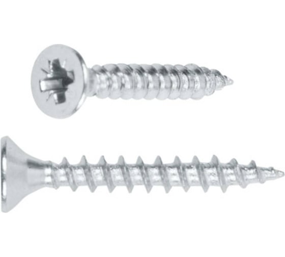 Изображение товара Шуруп универсальный STARFIX 5.0x30 мм, белый цинк, 50 шт. в зип-локе SMZ2-67610-50