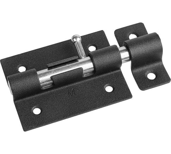 Изображение товара Задвижка дверная STARFIX 82 мм ЗД-07, черная SMP-06863-1