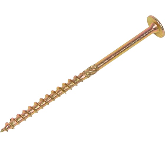 Изображение товара Шуруп конструкционный STARFIX 4.0x70 по дереву, с пресс-шайбой, TORX10, 10 шт. в зип-локе SMZ1-38655-10