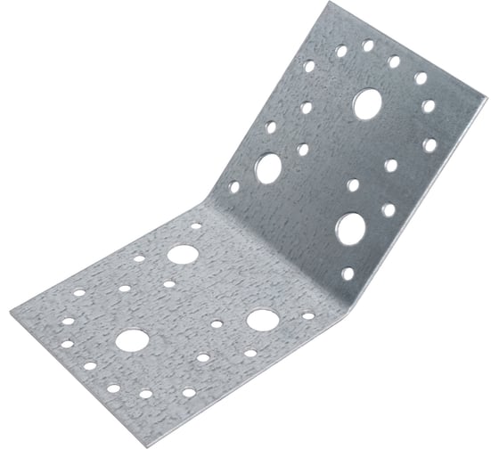 Изображение товара Уголок крепежный STARFIX под 135 градусов, 90x105x105 мм, KUS белый цинк SMP-77735-1